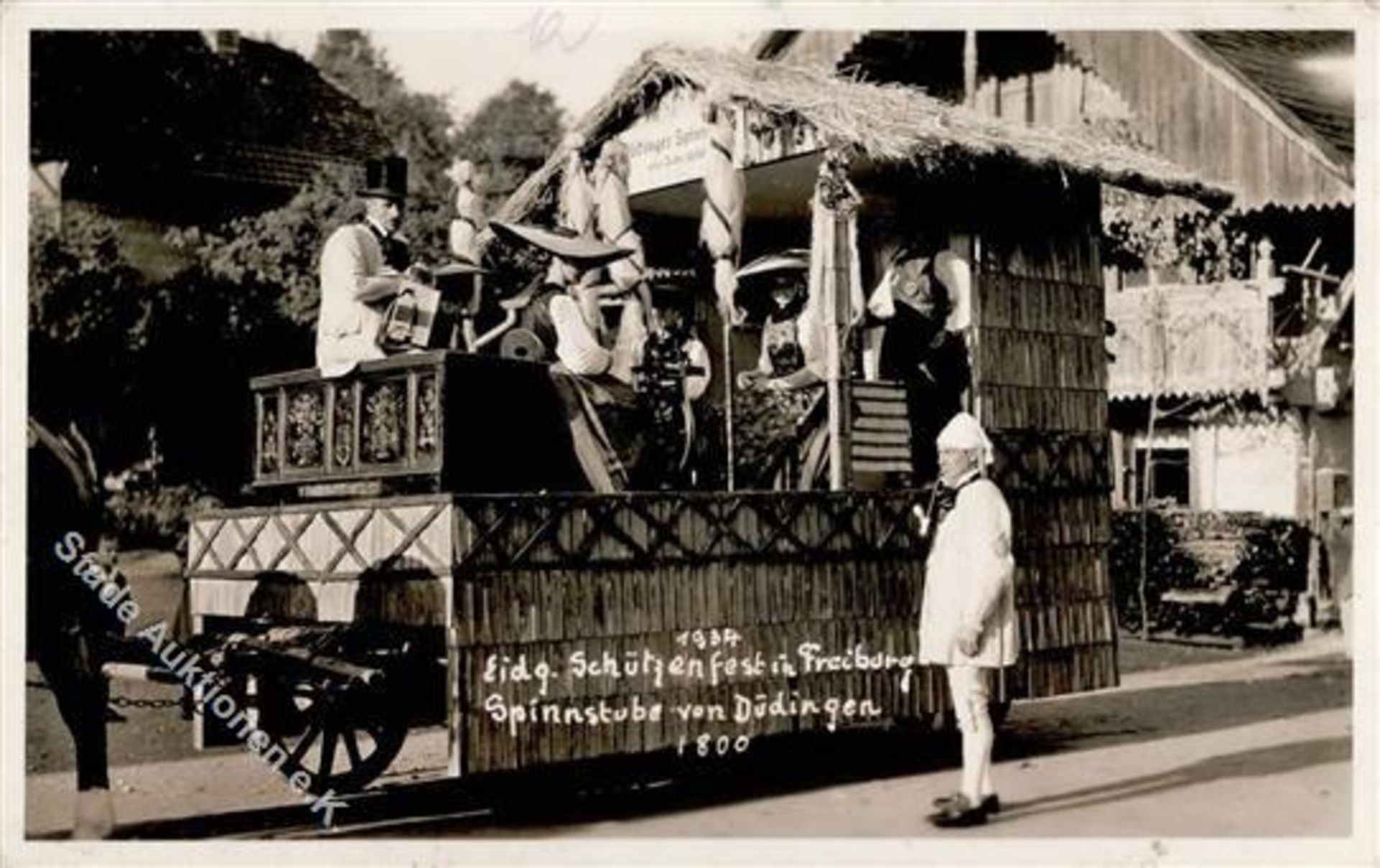 Fribourg (1700) Schweiz Eidgenössisches Schützenfest 1934 I-IIDieses Los wird in einer online-