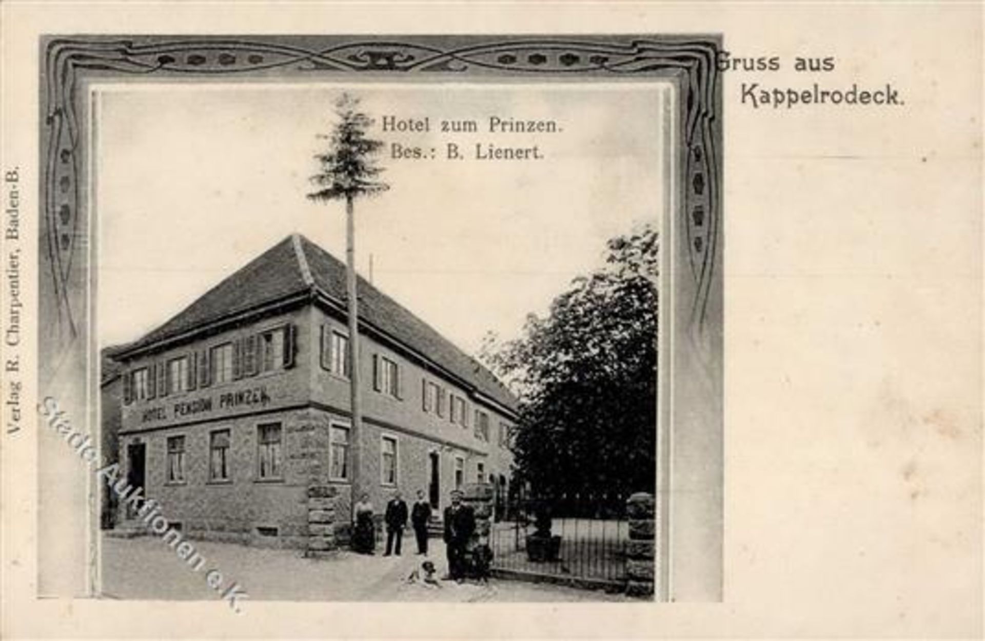 Kappelrodeck (7594) Hotel zum Prinzen I-Dieses Los wird in einer online-Auktion ohne Publikum