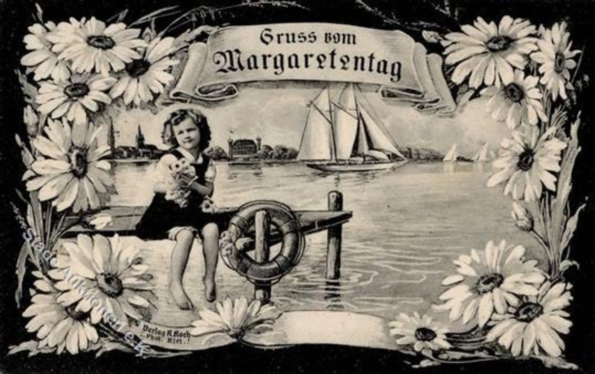 Kiel (2300) Margaretentag 1911 I-II (Ecken abgestossen)Dieses Los wird in einer online-Auktion