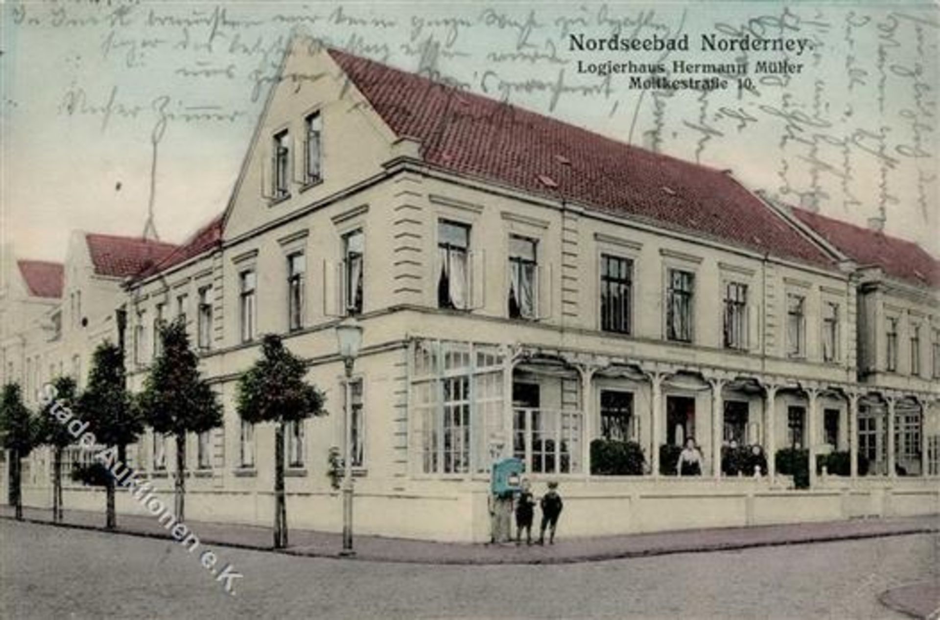 Norderney (2982) Gasthaus Müller Moltkestrasse IDieses Los wird in einer online-Auktion ohne