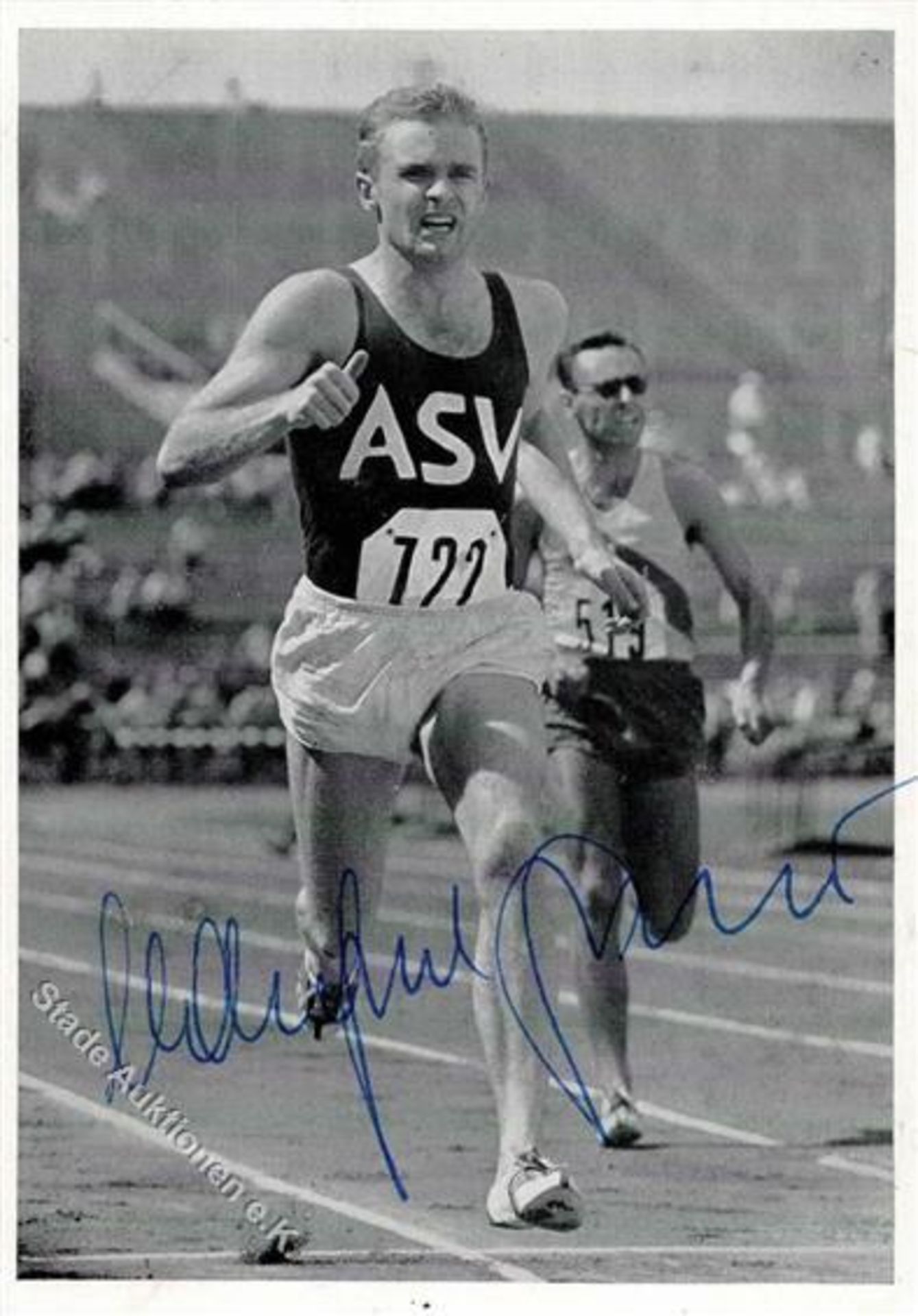 Sport u. Spiel, Olympia Berlin 1936Olympiade Leichtathlet Manfred Germar mit Unterschrift KEINE AK