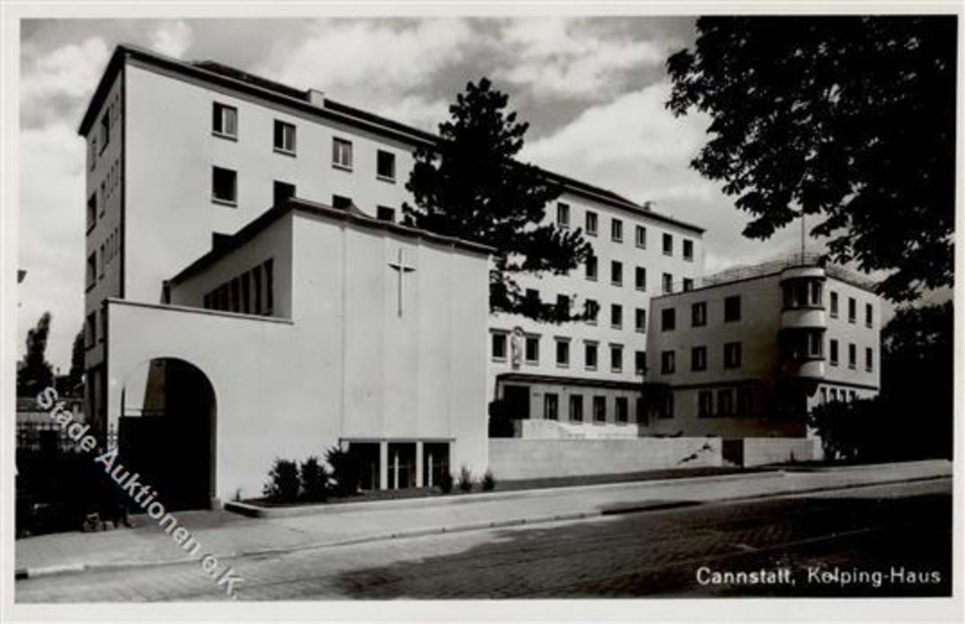 Bad Cannstatt (7000) Kolping-Haus Foto AK I-Dieses Los wird in einer online-Auktion ohne Publikum