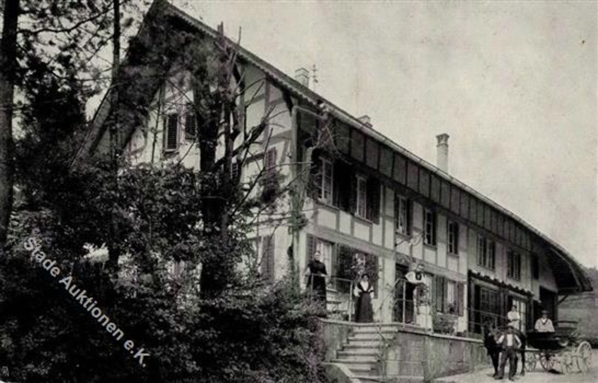 Bern (3000) Schweiz Gasthaus zur Kappelenbrücke 1915 I-IIDieses Los wird in einer online-Auktion