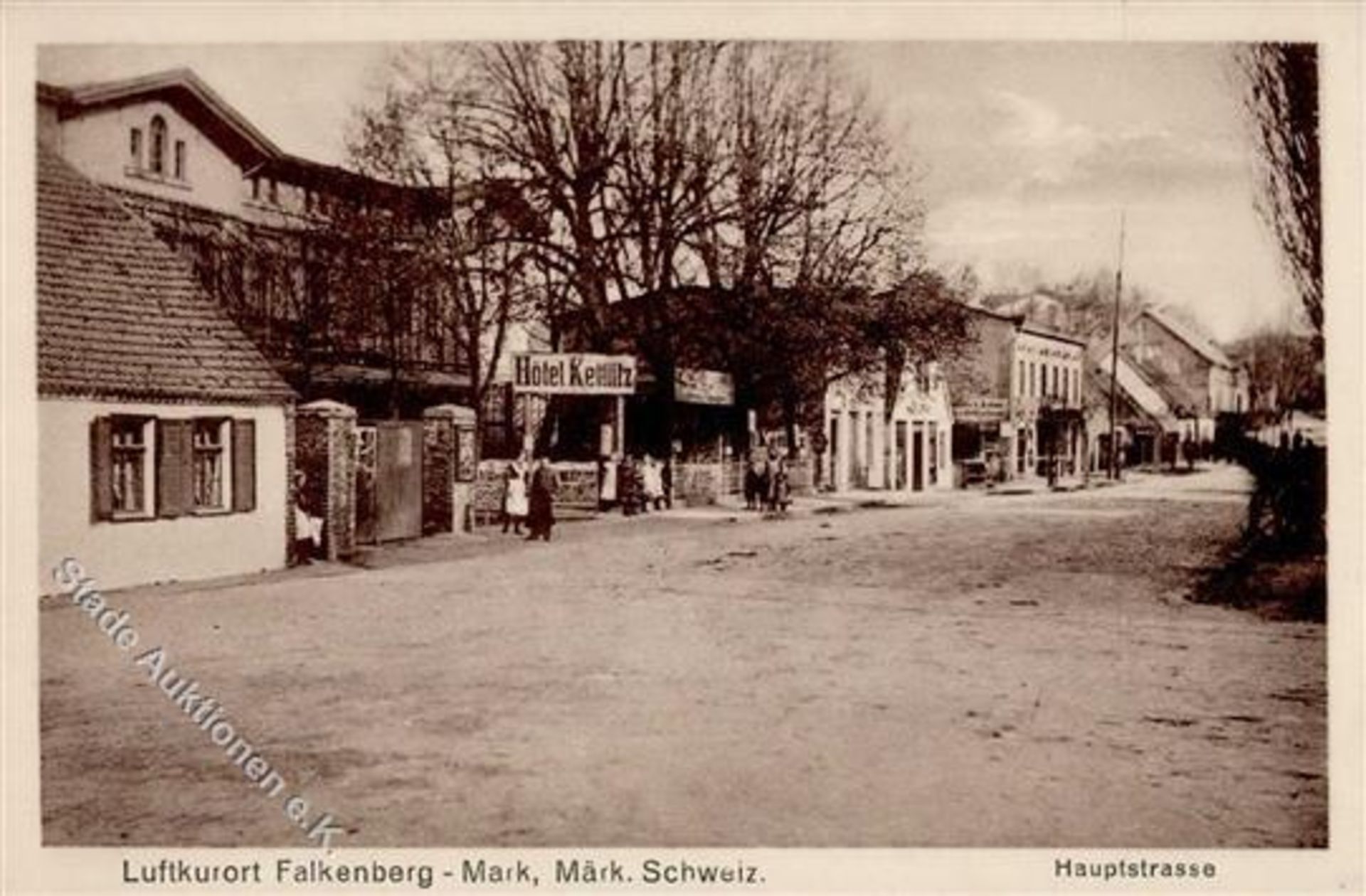 Falkenberg (O1312) Hauptstrasse Hotel Kettlitz I-Dieses Los wird in einer online-Auktion ohne