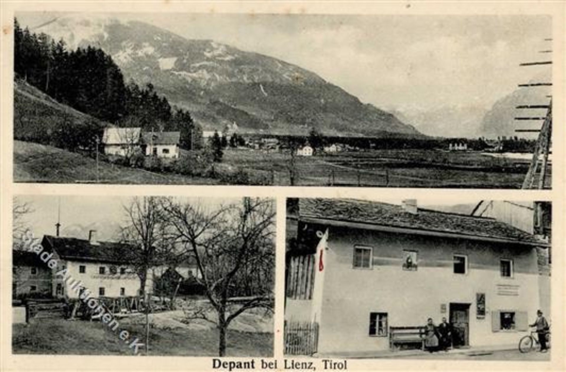 DEPANT bei Lienz,Tirol (Österreich) - Gemischtwarenhandlung Anton Hofer I-IIDieses Los wird in einer