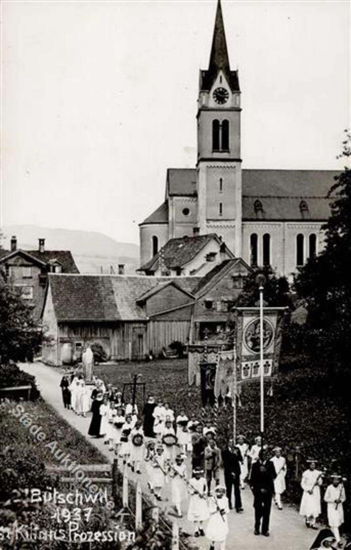 Bütschwil (9606) Schweiz Kilians Prozession 1937 I-Dieses Los wird in einer online-Auktion ohne