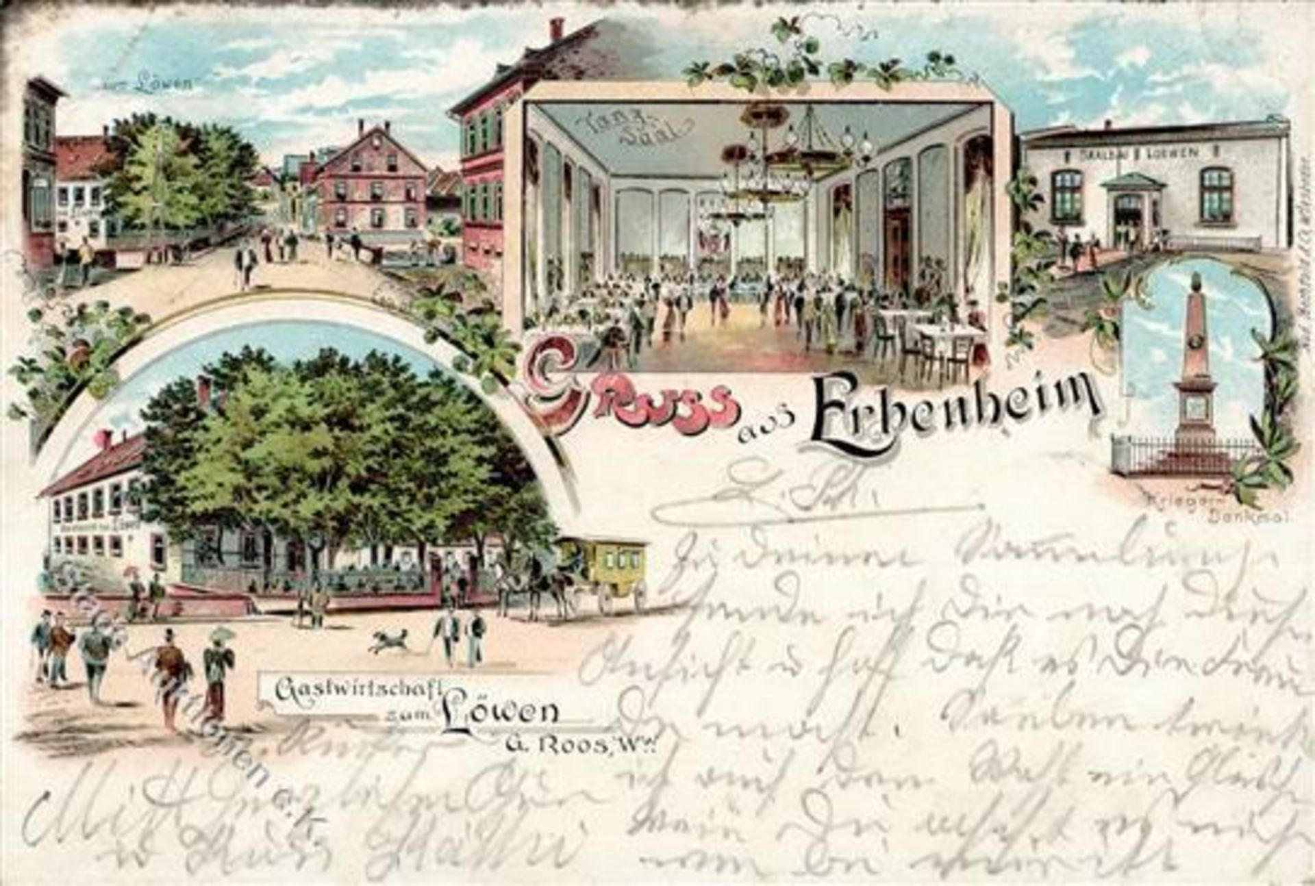 ERBENHEIM b.Wiesbaden (6200) - Gastwirtschaft zum Löwen I-IIDieses Los wird in einer online-