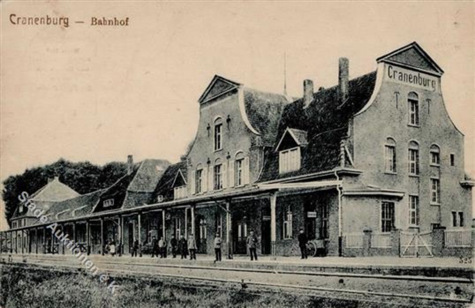 Kranenburg (4193) Bahnhof I-II (Ecken abgestossen)Dieses Los wird in einer online-Auktion ohne