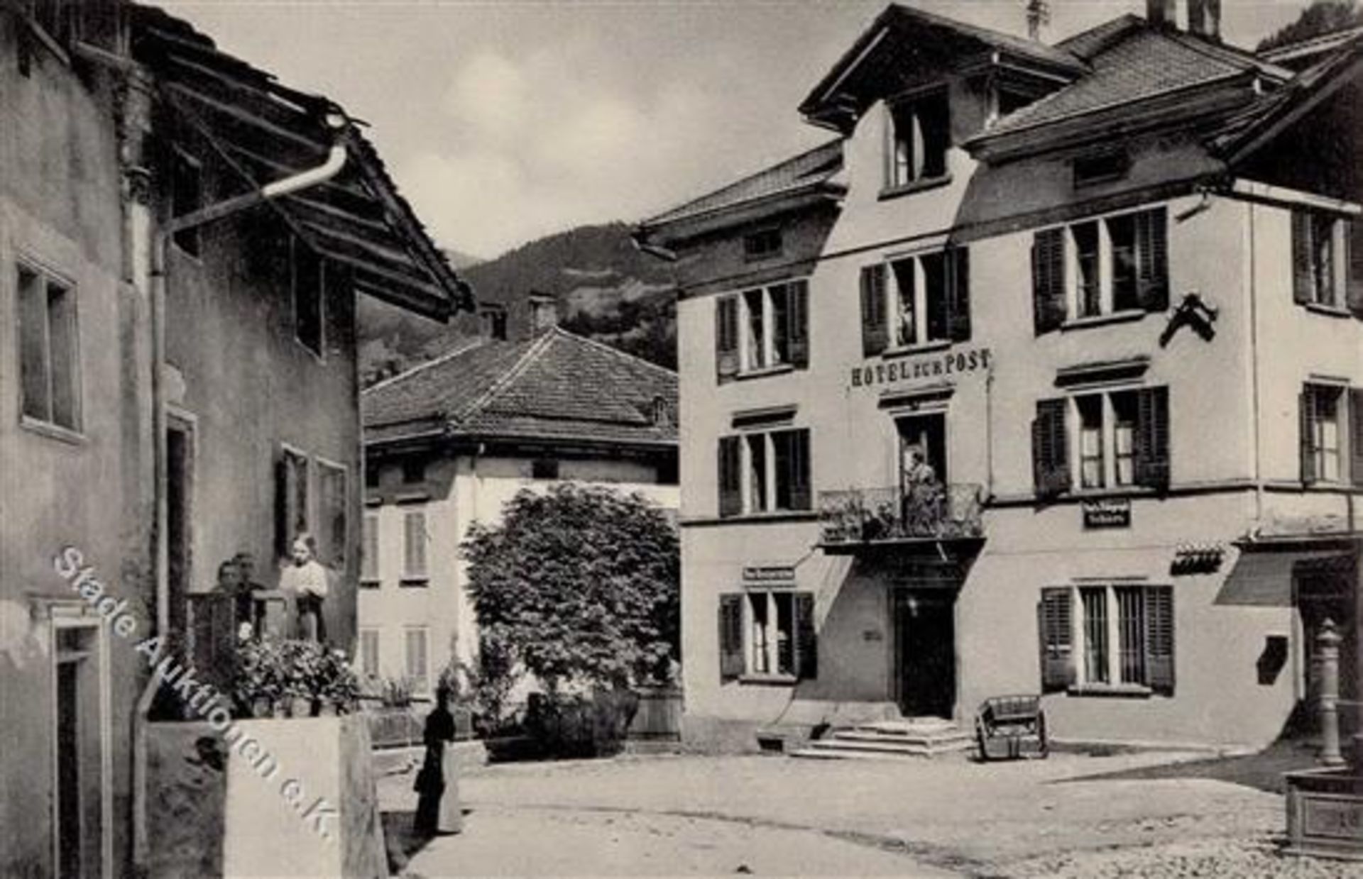 Schiers (7220) Schweiz Hotel zur Post IDieses Los wird in einer online-Auktion ohne Publikum
