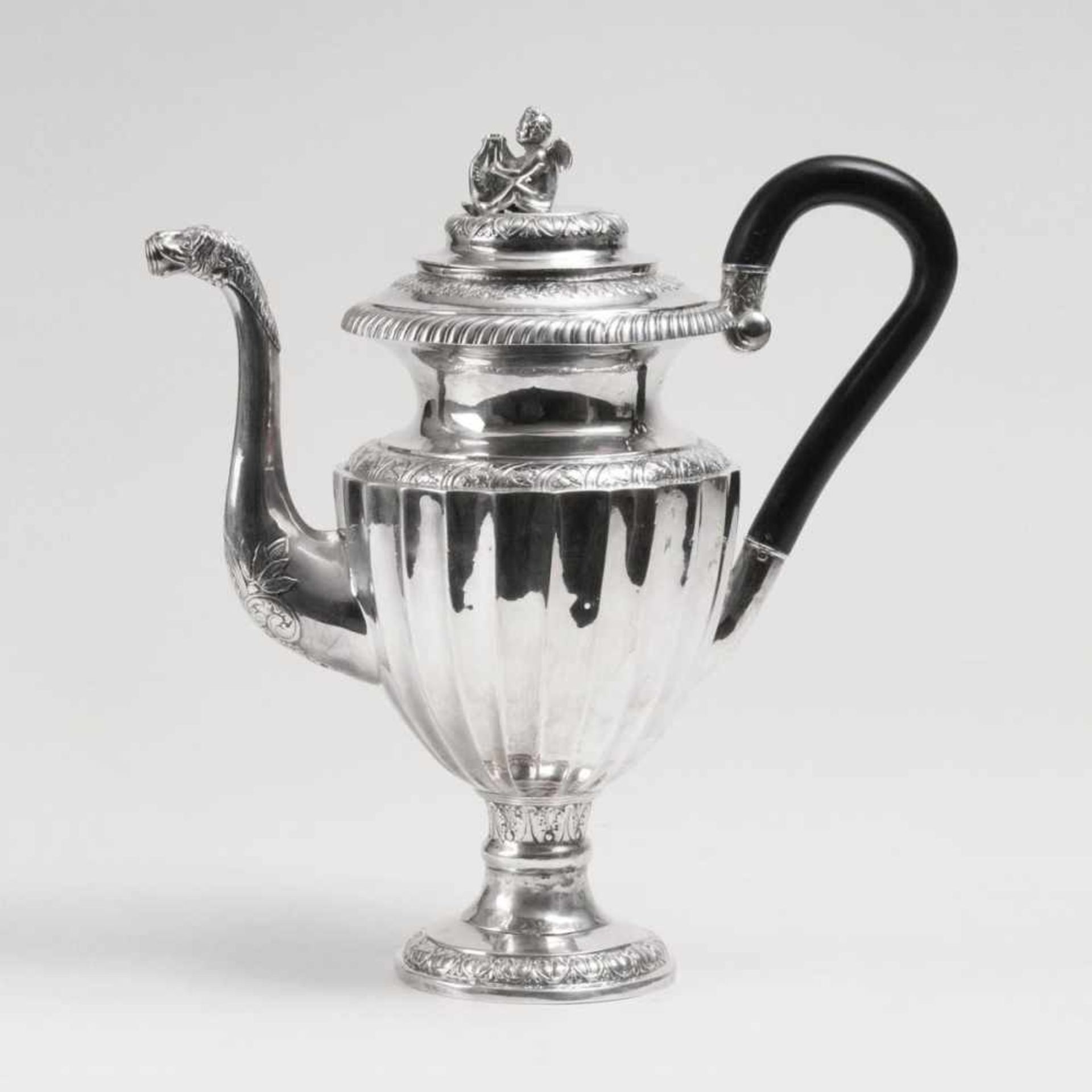 Hertz, Peter(1810 - 1885), First officiall mention 1834An exceptional Classicism Coffee