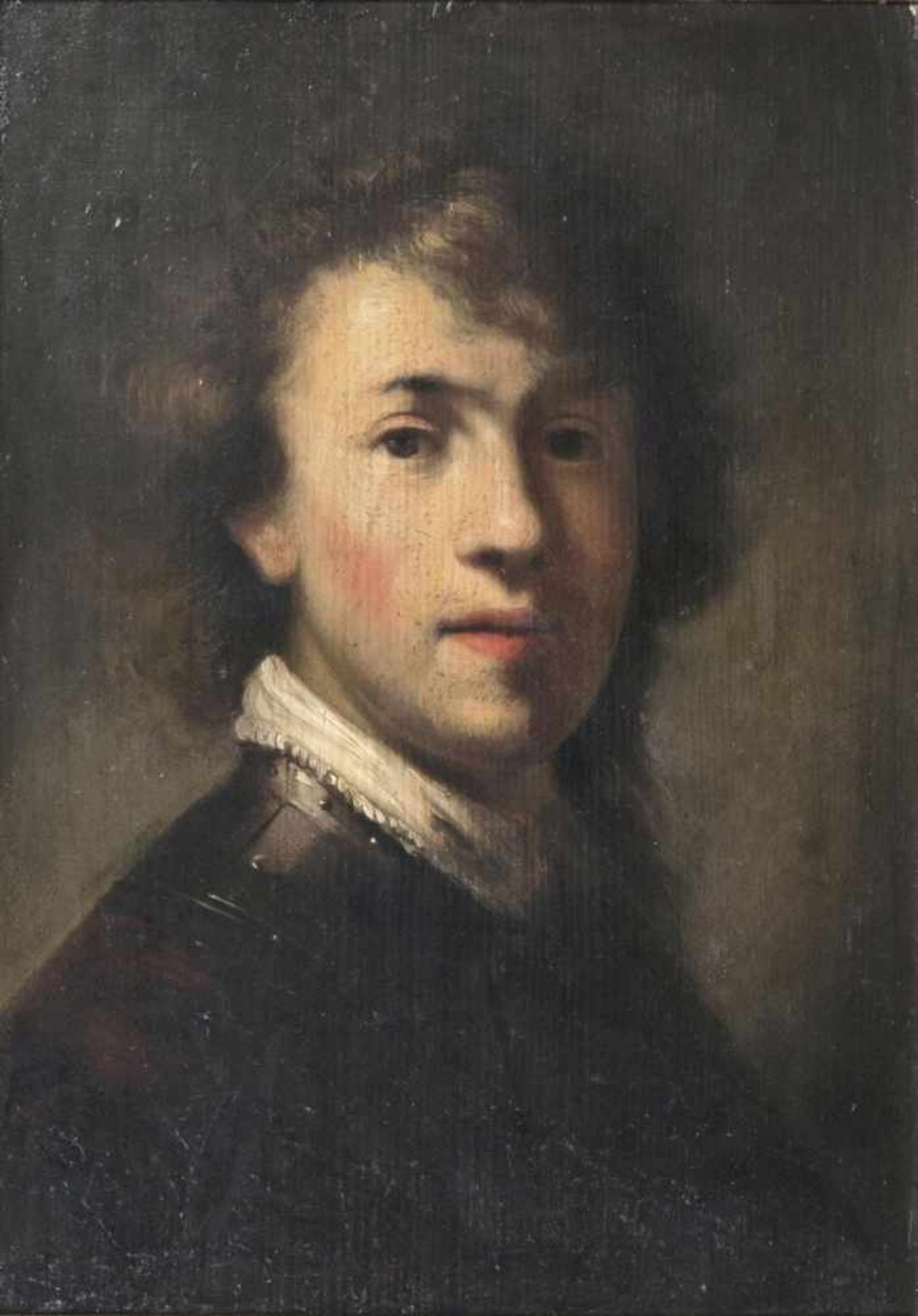 Dietrich, Wilhelm Ernst(Weimar 1712 - Dresden 1774), or circle ofSelf PortraitOil/wood, 42,5 x 29