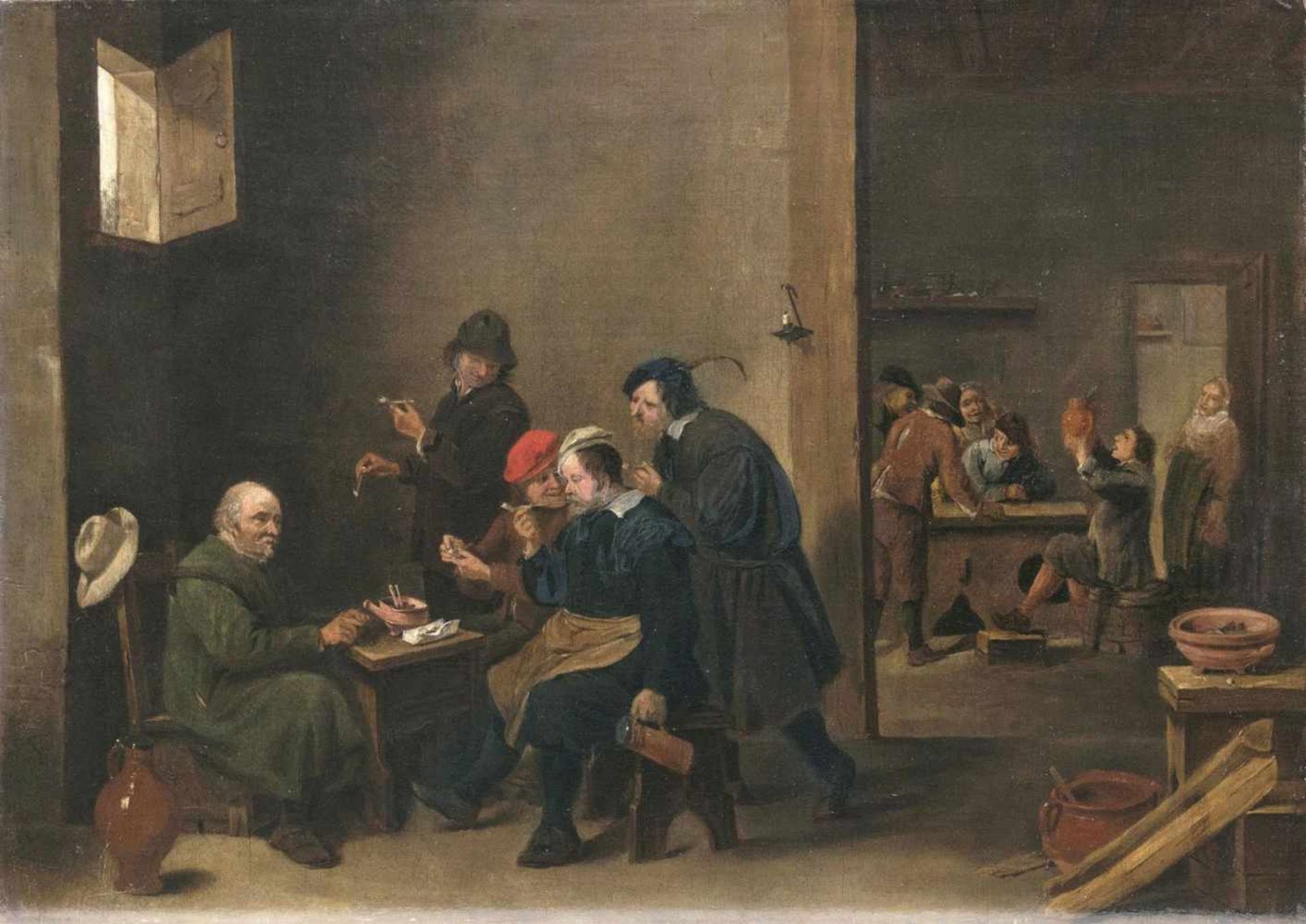 Teniers d.J., David(Antwerpen 1610 - Brüssel 1690), direct circleIn the TavernOil/canvas, 50 x 70