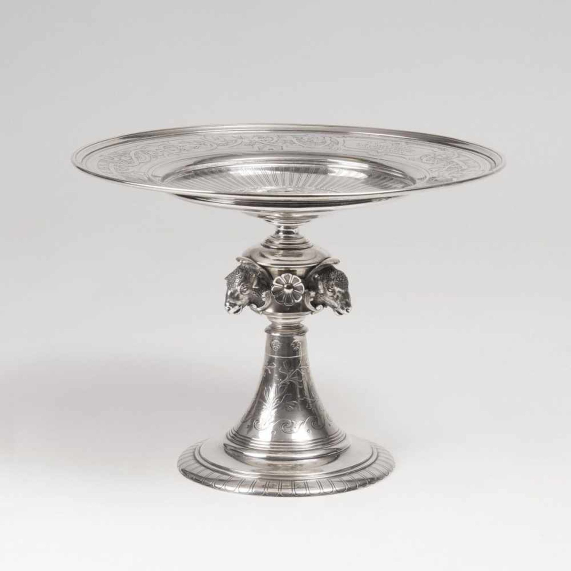 Christofle & Cieest. 1830 in ParisA French CentrepieceParis, mid 19th cent. Silver, marked.