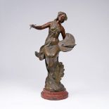 Charles Perron(Paris 1862), Französischer BildhauerJugendstil-Figur 'Allegorie der Malerei'Anf.