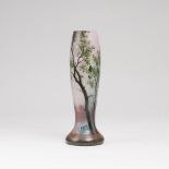 Legras-Vase 'Paysage lacustre'Legras & Cie., Saint-Denis, 1910-1915. Überfangglas, farblos, mit