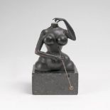 Rudolf Hausner(Wien 1914 - Mödling 1995)Anima1977. Bronze mit schwarzer Patina. Auf dem Hals