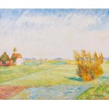 Otto Modersohn(Soest 1865 - Fischerhude 1943)Lichter Herbstmorgen bei WorpswedeÖl/Lw./Holz, 50 x