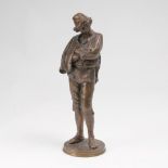 Fritz Heinemann(Altena 1864 - Berlin 1932)Stehender junger MannAnf. 20 Jh. Bronze mit goldbrauner