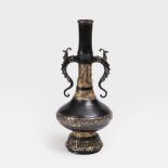 Emile-Auguste Reiber(Sélestat, Bas- Rhin 1826 - Paris 1893)Seltene Vase mit japonisierendem Dekor