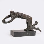 Auguste Rodin(Paris 1840 - Meudon 1917)'Vieillard suppliant, version à genoux'Posthumer Guss.