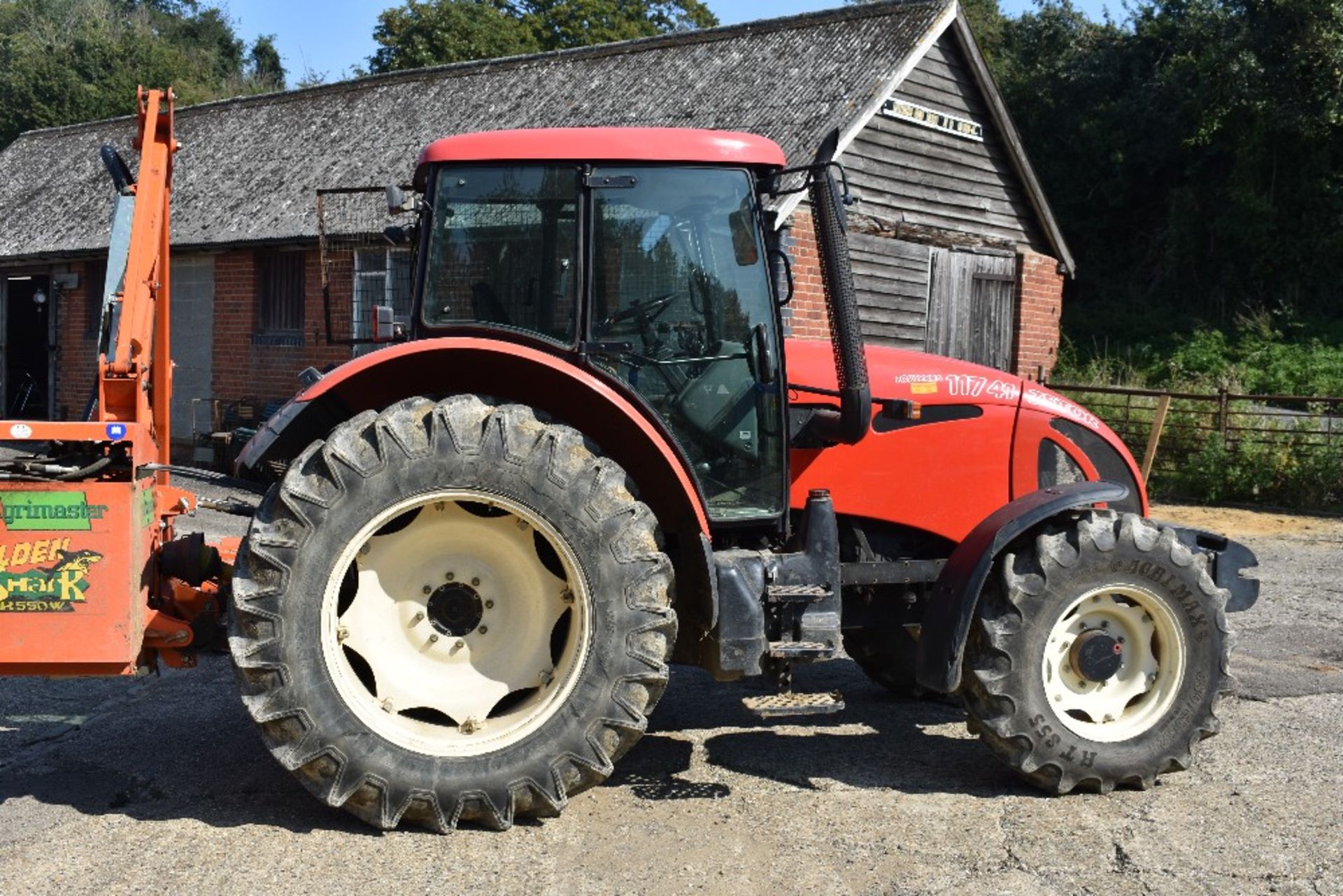 2004 Zetor Forterra 11741 4WD Tractor c/w Front Weights. Hrs: 1983 - Image 9 of 18