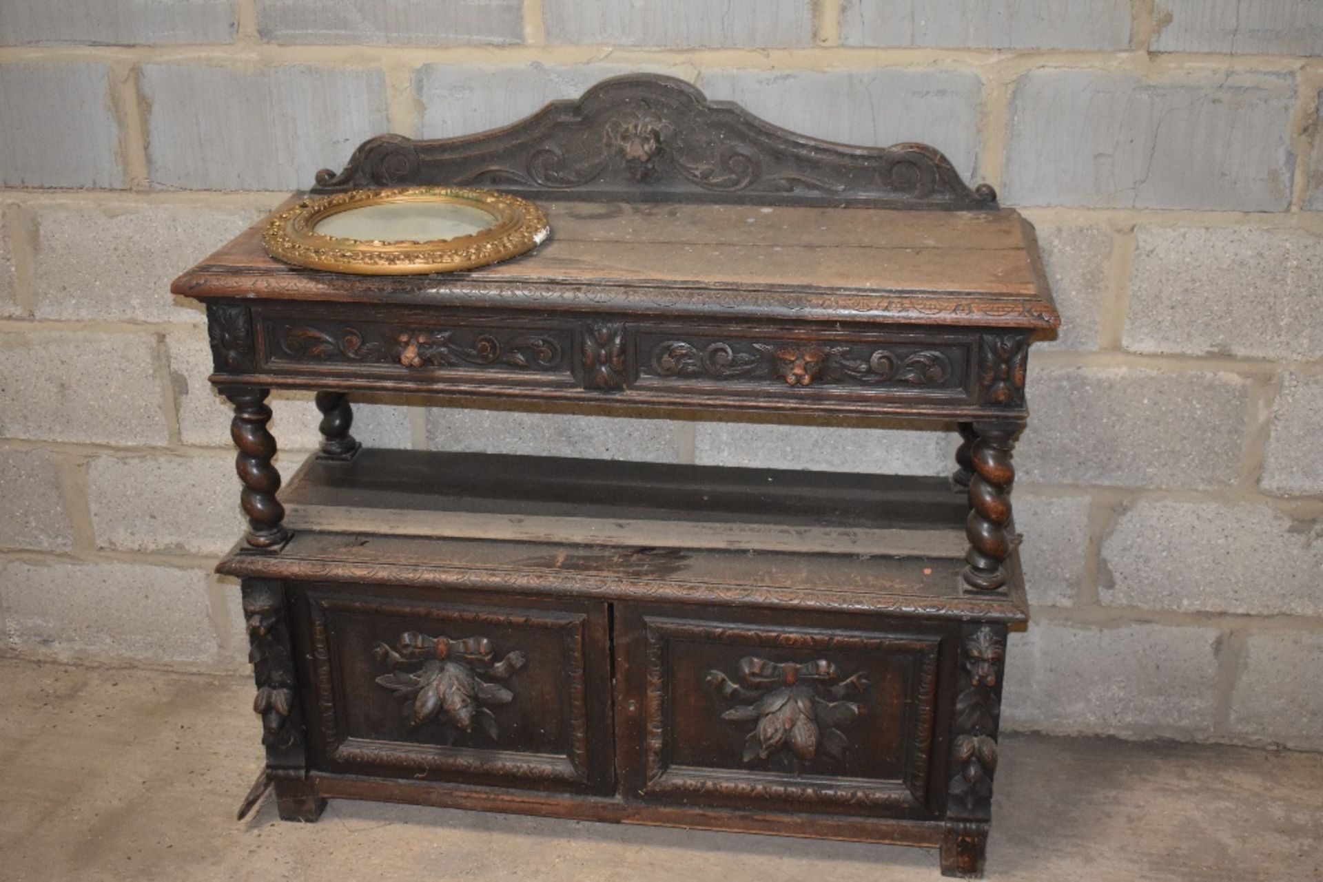 Carved Bureau