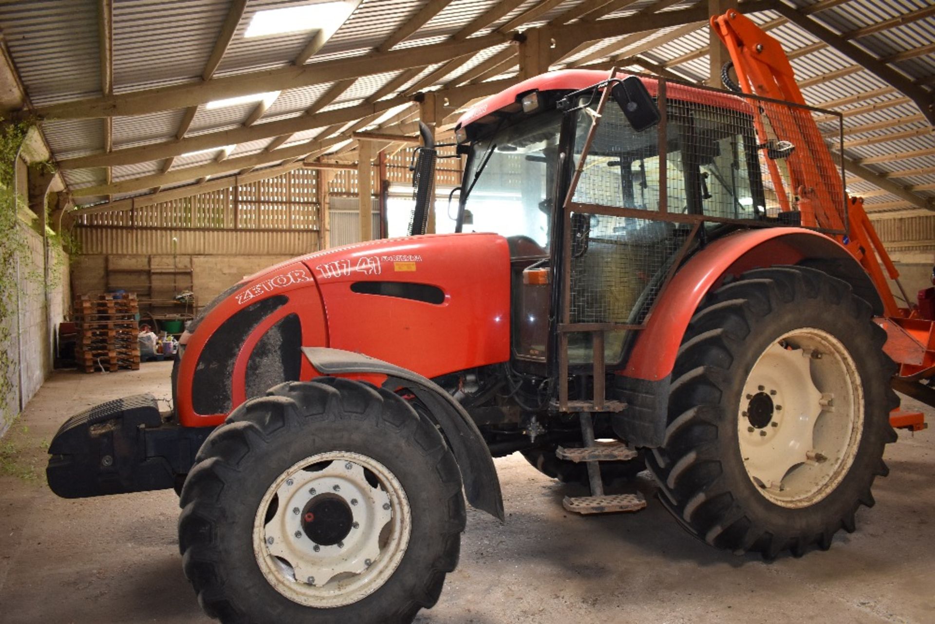 2004 Zetor Forterra 11741 4WD Tractor c/w Front Weights. Hrs: 1983 - Image 3 of 18