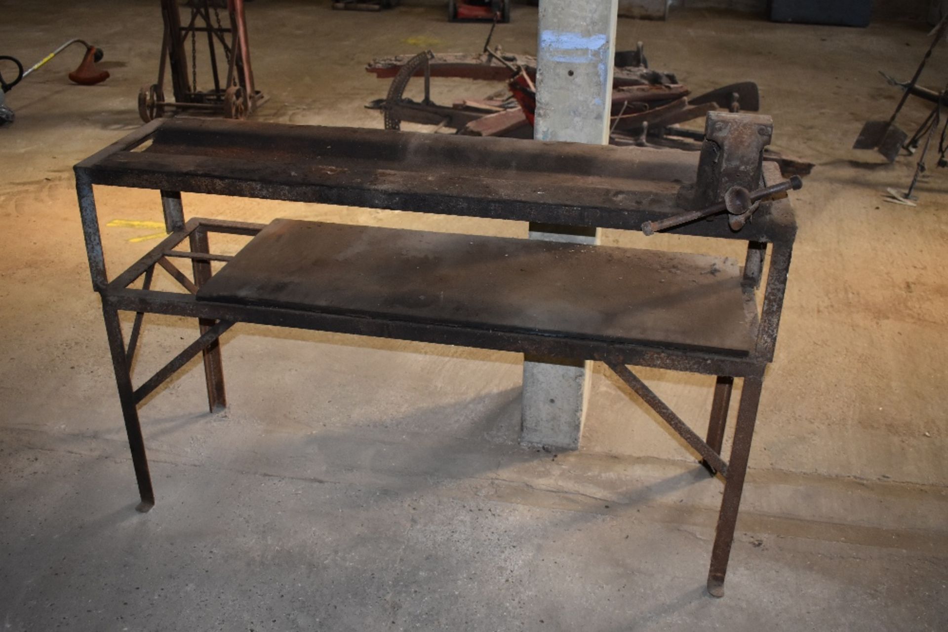 Workshop Bench and Vice