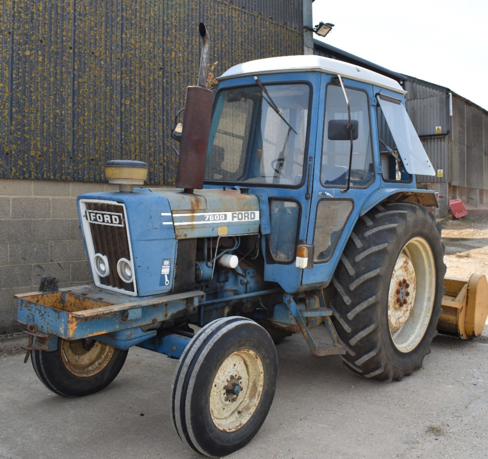 1980 Ford 7600 2WD Tractor