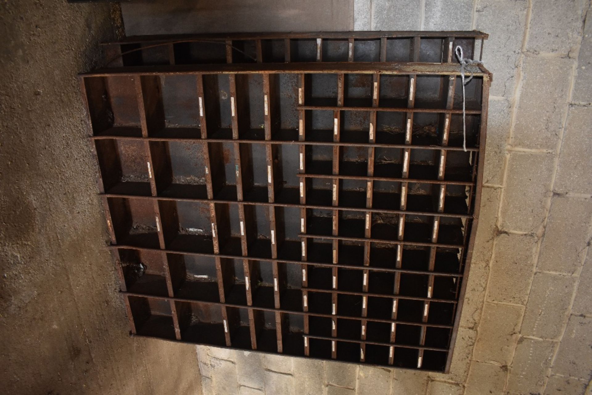 2 x Pigeon Hole Racking