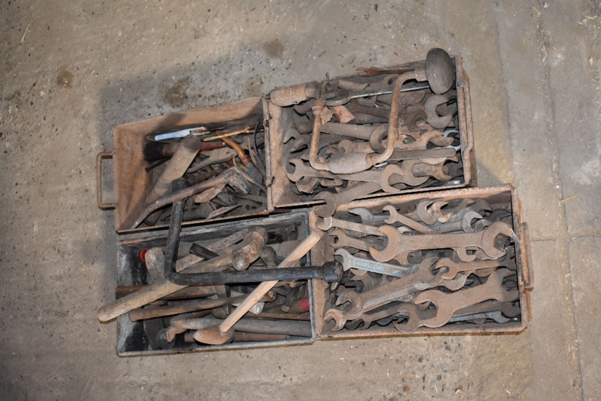 Qty Spanners, Hammers, Etc