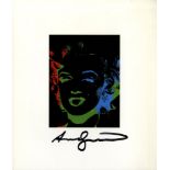 ANDY WARHOL - One Multicolored Marilyn #2 - Color offset lithograph
