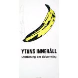 ANDY WARHOL - Banana - Original color silkscreen