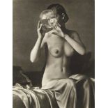 ALOIS ZYCH - Jeune Fille - Original vintage photogravure