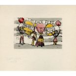 PAUL KLEE - Laternenfest, Bauhaus - Original color lithograph & stencil/ pochoir