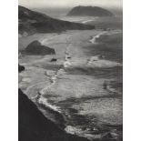 ANSEL ADAMS - Point Sur, Storm, Monterey Coast, California - Original photogravure