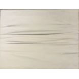 PIERO MANZONI - Achrome #12 - Kaolin on pleated canvas