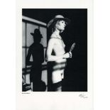 DAVID BAILEY - Nude with Hat - Vintage photogravure