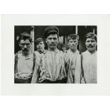 LEWIS HINE - Steelworkers at a Russian Boardinghouse, Homestead, Pennsylvania - Original photogra...