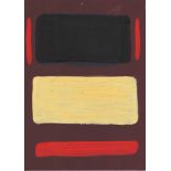 MARK ROTHKO - Untitled No.7 - Oil on wood panel