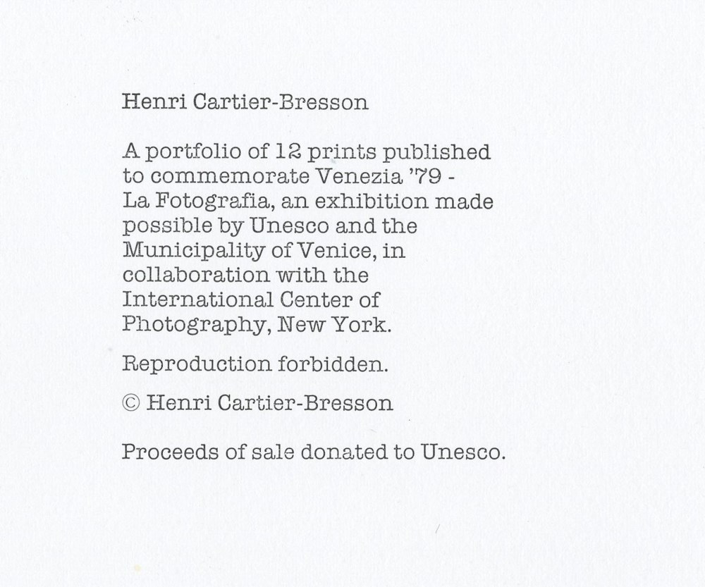 HENRI CARTIER-BRESSON - Calle Cuauhtemocztin Prostitutes, Mexico City, Mexico - Original photogra... - Image 3 of 3