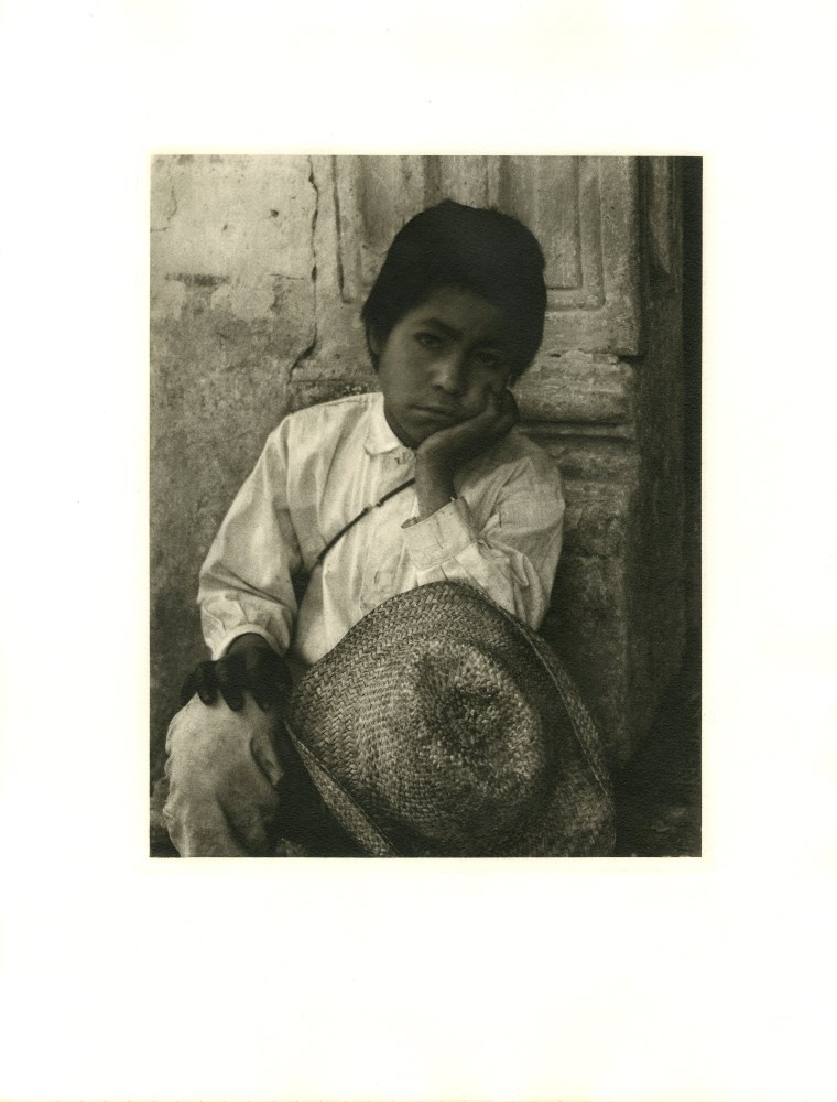 PAUL STRAND - Boy, Uruapan - Original photogravure - Image 2 of 2
