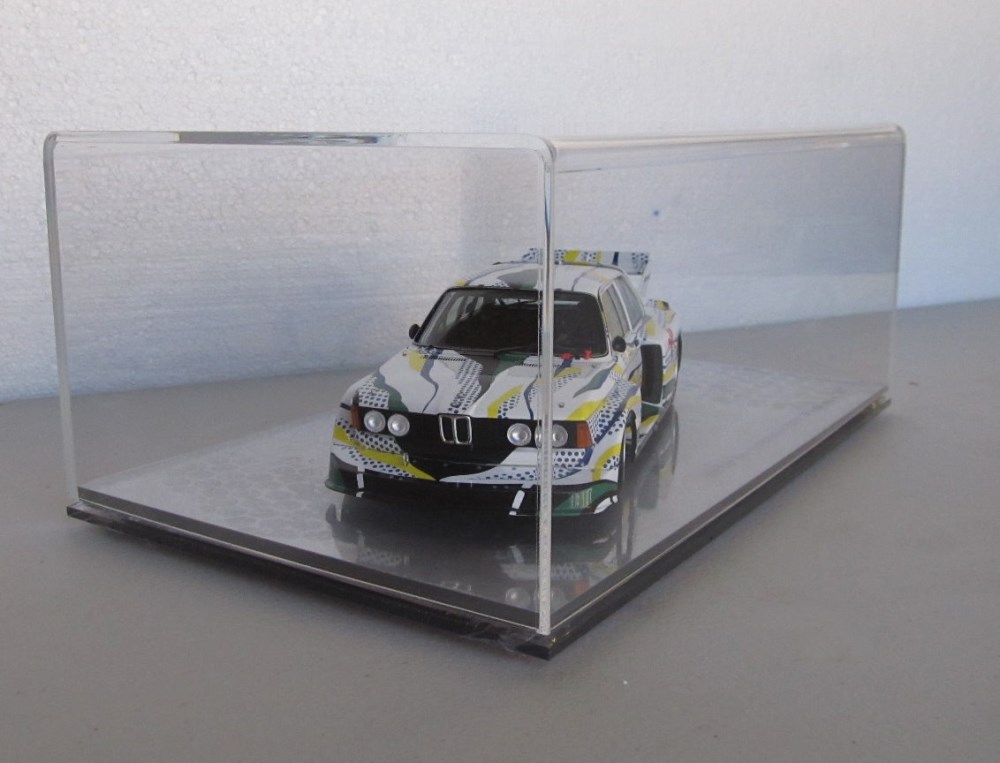 ROY LICHTENSTEIN - BMW Le Mans Art Car - Hand painted metal diecast sculpture - Image 10 of 10