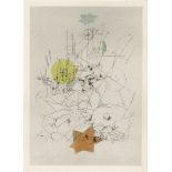 PAUL KLEE - Zerstoerung und Hoffnung - Original color lithograph & stencil/ pochoir