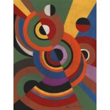 SONIA DELAUNAY - Rythme Couleur - Gouache on paper