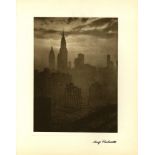 ADOLF FASSBENDER - At Dusk - Original vintage photogravure