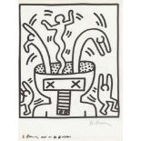 KEITH HARING - Naples Suite #13 - Lithograph