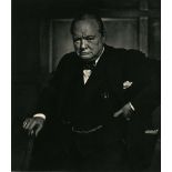 YOUSUF KARSH - Winston Churchill - Original vintage photogravure