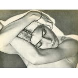 MAN RAY - Sleeping Woman (Woman on Folded Arms) - Original vintage photogravure