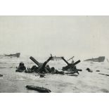 ROBERT CAPA - Omaha Beach, France: D-Day, June 6, 1944 - Original photogravure